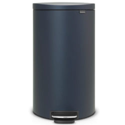 Brabantia 30L Flatback Pedal Bin – Blue